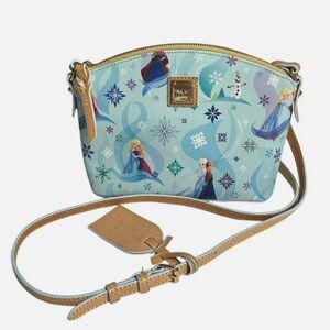 Retired Dooney and Bourke Disney Parks Frozen Elsa Olaf Crossbody Bag Exclusive